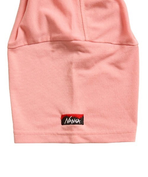 NANGA（ナンガ）の「【別注】ナンガ NANGA NANGA Logo Tee - Women 限定コラボ（Tシャツ/カットソー・レディース・ピンク/ホワイト/グレー・S/M/L）」の20枚目の写真