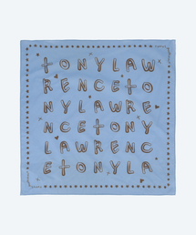 TONY LAWRENCE（トニーローレンス）の「ロゴグラフィックコットンバンダナ（バンダナ/スカーフ）」