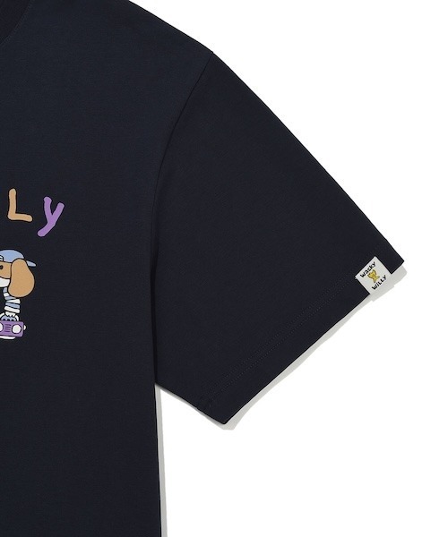 Wacky WiLLy(ワッキーウィリー)の「KIKY FRIENDS GRAPHIC SHORT SLEEVE T-SHIRT(Tシャツ/カットソー・メンズ・イエロー/ネイビー/ホワイト・LARGE/MEDIUM/SMALL)」の6枚目の写真