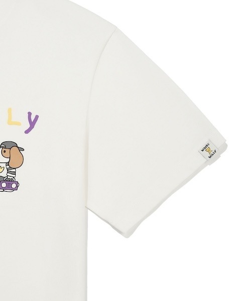 Wacky WiLLy(ワッキーウィリー)の「KIKY FRIENDS GRAPHIC SHORT SLEEVE T-SHIRT(Tシャツ/カットソー・メンズ・イエロー/ネイビー/ホワイト・LARGE/MEDIUM/SMALL)」の11枚目の写真