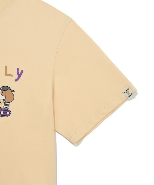Wacky WiLLy(ワッキーウィリー)の「KIKY FRIENDS GRAPHIC SHORT SLEEVE T-SHIRT(Tシャツ/カットソー・メンズ・イエロー/ネイビー/ホワイト・LARGE/MEDIUM/SMALL)」の16枚目の写真