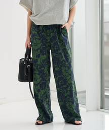 JOURNAL STANDARD relume（ジャーナルスタンダード　レリューム）の「《WEB限定追加》コントラストフラワープリントパンツ（その他パンツ）」