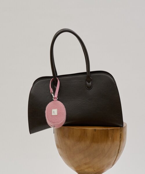 CIAOPANIC TYPY(チャオパニックティピー)の「【yomo企画】ハラコポーチ付きボストンBAG(トートバッグ・レディース・キャメル/ダークブラウン・ONE SIZE)」の11枚目の写真