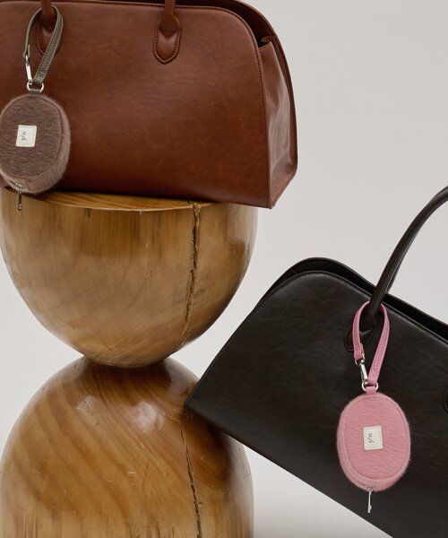 CIAOPANIC TYPY(チャオパニックティピー)の「【yomo企画】ハラコポーチ付きボストンBAG(トートバッグ・レディース・キャメル/ダークブラウン・ONE SIZE)」の13枚目の写真