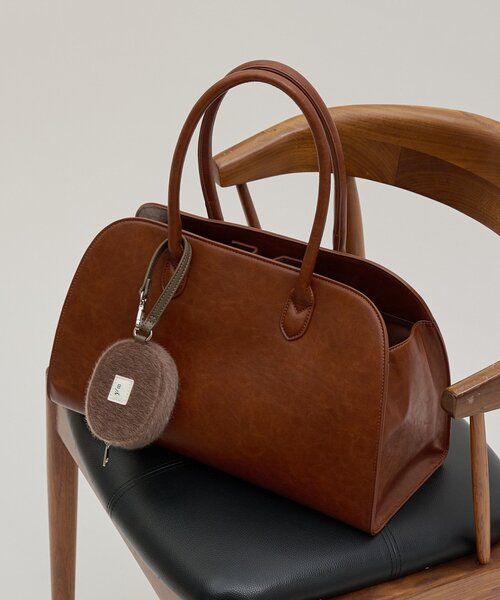 CIAOPANIC TYPY(チャオパニックティピー)の「【yomo企画】ハラコポーチ付きボストンBAG(トートバッグ・レディース・キャメル/ダークブラウン・ONE SIZE)」の18枚目の写真