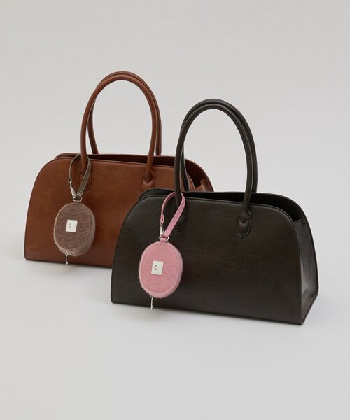 CIAOPANIC TYPY(チャオパニックティピー)の「【yomo企画】ハラコポーチ付きボストンBAG(トートバッグ・レディース・キャメル/ダークブラウン・ONE SIZE)」の20枚目の写真