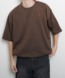 ZIP FIVE（ジップファイブ）の「【CHIKABA SAUNA CLUB】 高密度編み 度詰め天竺 ドローコード内蔵 ピスネーム入り半袖Tシャツ（Tシャツ/カットソー）」