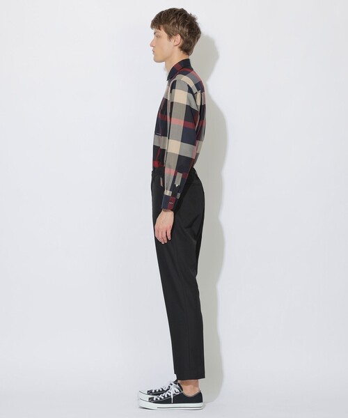 CB CRESTBRIDGE(シービークレストブリッジ)の「【Quiet Check シリーズ】トリムチノボトム(チノパンツ・レディース・ベージュ系その他5/ブラック・0)」の16枚目の写真