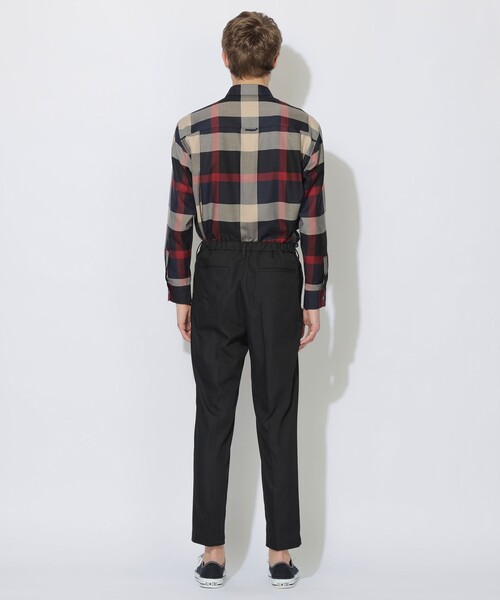 CB CRESTBRIDGE(シービークレストブリッジ)の「【Quiet Check シリーズ】トリムチノボトム(チノパンツ・レディース・ベージュ系その他5/ブラック・0)」の17枚目の写真