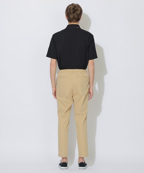 CB CRESTBRIDGE(シービークレストブリッジ)の「【Quiet Check シリーズ】トリムチノボトム(チノパンツ・レディース・ベージュ系その他5/ブラック・0)」の7枚目の写真