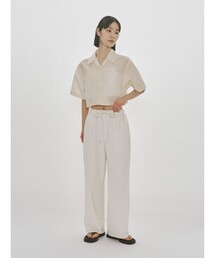 MIDIUMISOLID for Ladies ストレートイージーパンツ