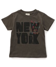 F.O.KIDS（エフオーキッズ）の「ロゴ×ステッチワーク半袖Tシャツ（Tシャツ/カットソー）」