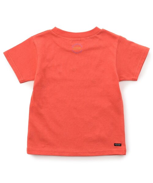 F.O.KIDS(エフオーキッズ)の「ロゴ×ステッチワーク半袖Tシャツ(Tシャツ/カットソー・キッズ・ピンク/チャコール/オフホワイト・150/140/130/120/110/100/90/80)」の7枚目の写真