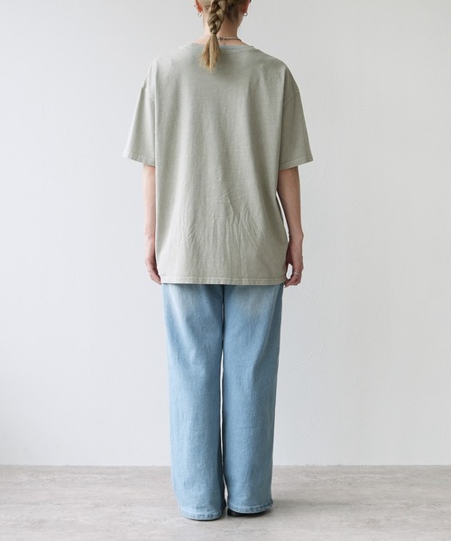 reca（レカ）の「ヴィンテージ気球プリントロゴTシャツ（Tシャツ/カットソー・レディース・オレンジ/チャコールグレー/グレイッシュベージュ・M）」の17枚目の写真
