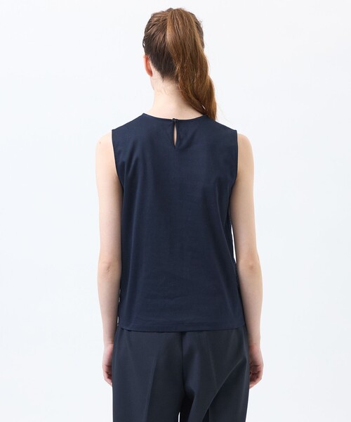 MACKINTOSH PHILOSOPHY（ﾏｯｷﾝﾄｯｼｭ ﾌｨﾛｿﾌｨｰ）の「レースコンビノースリーブカットソー（Tシャツ/カットソー・レディース・オフホワイト/ブラック/ダークネイビー・38）」の10枚目の写真