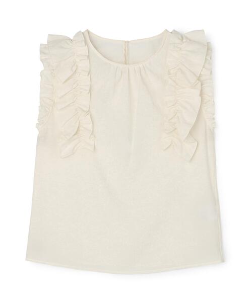 PROPORTION BODY DRESSING(プロポーションボディドレッシング)の「ボリュームラッフルブラウス / 1216110502(シャツ/ブラウス・レディース・ブラック/ホワイト系その他/イエロー・FREE)」の19枚目の写真