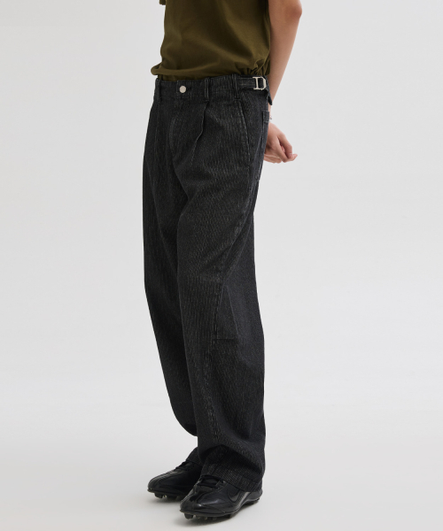 LEIRE（ルアール）の「カーブドビジョウォッシングパンツ[ストライプ]（デニムパンツ・メンズ・その他・MEDIUM/LARGE/X-LARGE）」の6枚目の写真