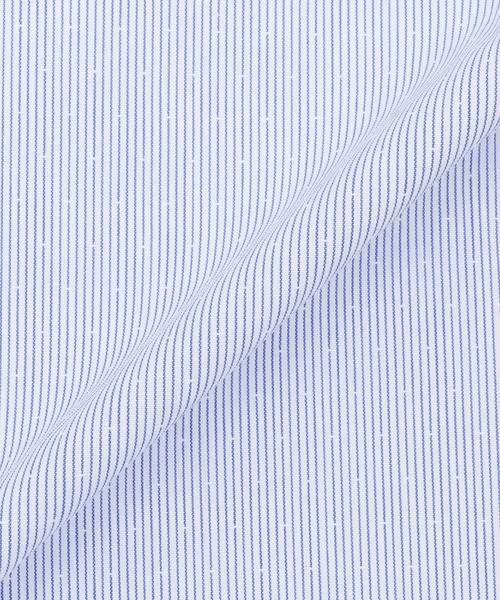 TOKYO SHIRTS(トウキョウシャツ)の「【超形態安定】 形態安定ノンアイロン ワイド 長袖ビジネスワイシャツ(ビジネスシャツ・メンズ・ブルー・首回り39cm-裄丈80cm/首回り43cm-裄丈86cm/首回り43cm-裄丈82cm/首回り42cm-裄丈86cm/首回り42cm-裄丈82cm/首回り41cm-裄丈86cm/首回り41cm-裄丈82cm/首回り39cm-裄丈84cm/首回り37cm-裄丈84cm/首回り37cm-裄丈80cm)」の5枚目の写真