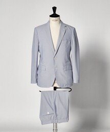 A DAY IN THE LIFE UNITED ARROWS（アデイインザライフユナイテッドアローズ）の「サッカー 2ボタン セットアップスーツ-マシンウォッシャブル-＜A DAY IN THE LIFE＞（スーツセット）」