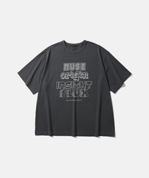 [SS26] ACROSTIC POEM H/S TEE / CHARCOAL