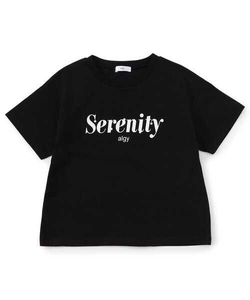 algy(アルジー)の「【puchily プチプラライン】パールロゴ半袖Tシャツ(Tシャツ/カットソー・キッズ・ブラック/オフホワイト/ピンク・160/150/140/130/120)」の12枚目の写真