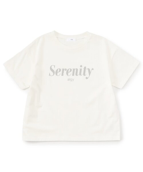 algy(アルジー)の「【puchily プチプラライン】パールロゴ半袖Tシャツ(Tシャツ/カットソー・キッズ・ブラック/オフホワイト/ピンク・160/150/140/130/120)」の15枚目の写真