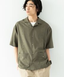 CRAFT STANDARD BOUTIQUE | 刺繍キューバ半袖シャツ(シャツ/ブラウス)