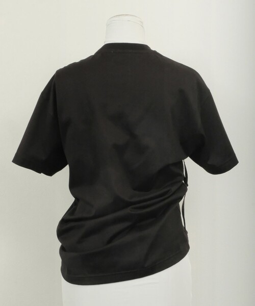 RIV NOBUHIKO(リブノブヒコ)の「【riv nobuhiko/リブノブヒコ】ANTHE FLOWER T-SHIRT/フラワーシャツ(Tシャツ/カットソー・レディース・ホワイト/ブラック・2)」の6枚目の写真
