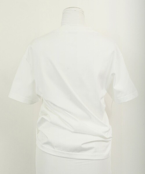RIV NOBUHIKO(リブノブヒコ)の「【riv nobuhiko/リブノブヒコ】ANTHE FLOWER T-SHIRT/フラワーシャツ(Tシャツ/カットソー・レディース・ホワイト/ブラック・2)」の3枚目の写真