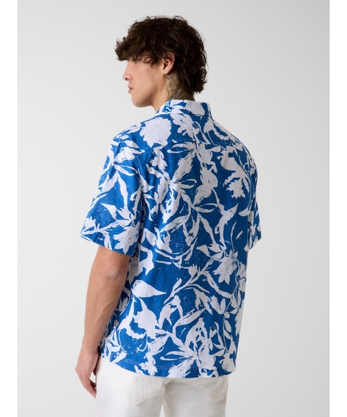 Guess(ゲス)の「ALL Over Print Shirt シャツ 柄シャツ(シャツ/ブラウス・メンズ・ブルー系その他/マルチ・SMALL/MEDIUM/LARGE/X-LARGE/XX-LARGE)」の3枚目の写真