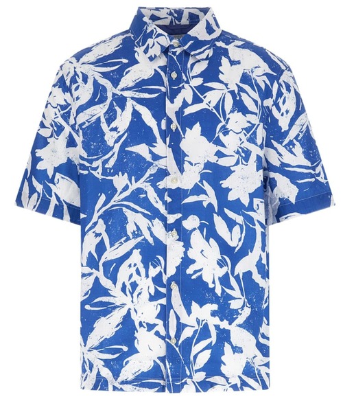 Guess(ゲス)の「ALL Over Print Shirt シャツ 柄シャツ(シャツ/ブラウス・メンズ・ブルー系その他/マルチ・SMALL/MEDIUM/LARGE/X-LARGE/XX-LARGE)」の7枚目の写真