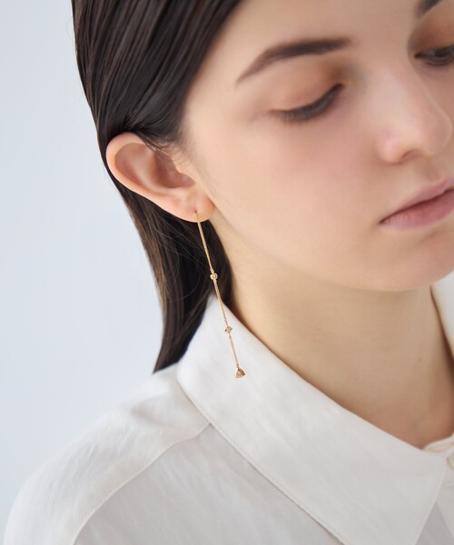 ete（エテ）の「[シークレットグリマー] ビジュー ピアス（ピアス（両耳用）・レディース・プラチナム/イエローゴールド・FREE）」の10枚目の写真