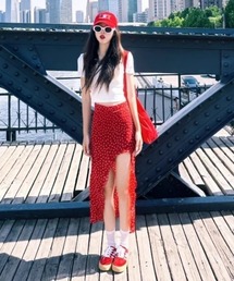 アシンメトリー・ロングスカート