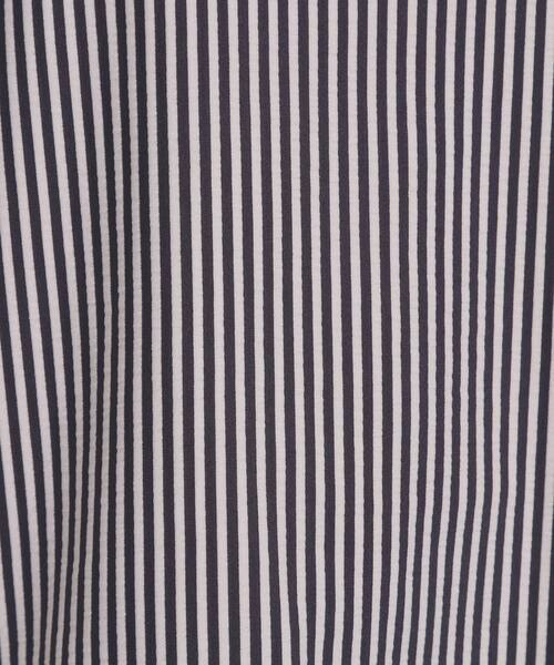 ITS'DEMO（イッツデモ）の「カットサッカー袖フリルトップス（Tシャツ/カットソー・レディース・オレンジ系3/サックスブルー系2/ホワイト系5/ネイビー系2・00）」の8枚目の写真