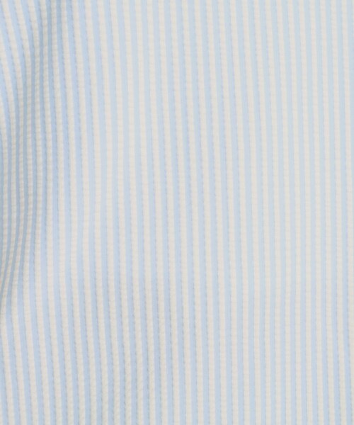 ITS'DEMO（イッツデモ）の「カットサッカー袖フリルトップス（Tシャツ/カットソー・レディース・オレンジ系3/サックスブルー系2/ホワイト系5/ネイビー系2・00）」の16枚目の写真