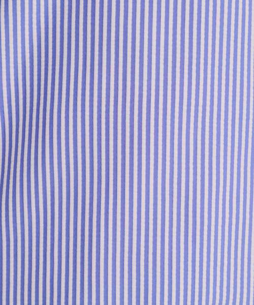 ITS'DEMO（イッツデモ）の「カットサッカー袖フリルトップス（Tシャツ/カットソー・レディース・オレンジ系3/サックスブルー系2/ホワイト系5/ネイビー系2・00）」の20枚目の写真