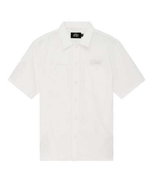 DEUS EX MACHINA(デウスエクスマキナ)の「FORECOURT CHAMBRAY SHIRT シャンブレーシャツ リラックスフィット(シャツ/ブラウス・メンズ・インディゴブルー/ホワイト・M/L)」の14枚目の写真