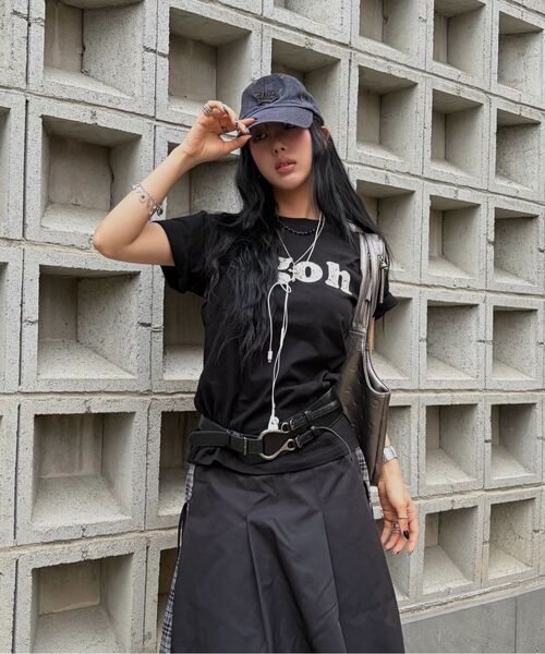 DAMP(ドントアスクマイプラン)の「OGOHロゴTシャツ(3色展開)(Tシャツ/カットソー・レディース・グレー/ブラック/ホワイト・SMALL/MEDIUM/X-LARGE/XX-LARGE/LARGE)」の17枚目の写真