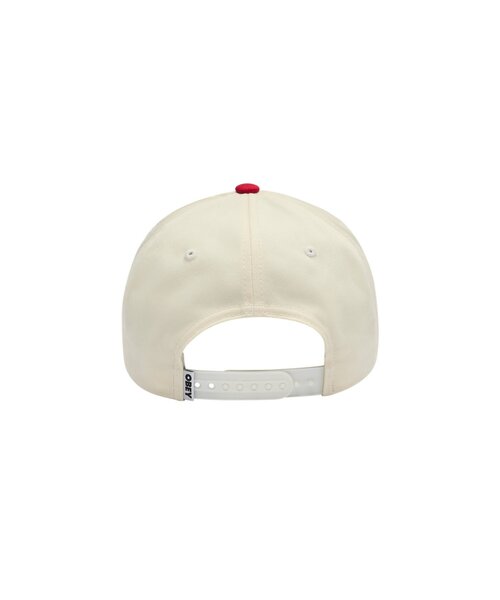 OBEY(オベイ)の「【OBEY 】SPEED SQUAD 5 PANEL SNAPBACK(キャップ・メンズ・レッド/カーキ/ブラック・FREE)」の6枚目の写真