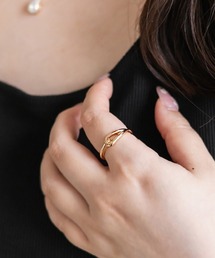 CLETTE（クレット）の「CLETTEオリジナルニュアンスデザインリング（リング）」