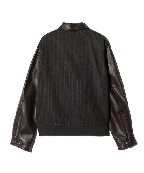 glamb(グラム)の「Riders Stadium Jumper / ライダーススタジアムジャンパー(スタジャン・メンズ・ブラック/ミント/ブラウン・S/M/L)」の15枚目の写真