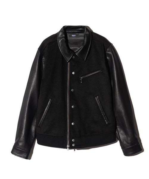 glamb(グラム)の「Riders Stadium Jumper / ライダーススタジアムジャンパー(スタジャン・メンズ・ブラック/ミント/ブラウン・S/M/L)」の12枚目の写真