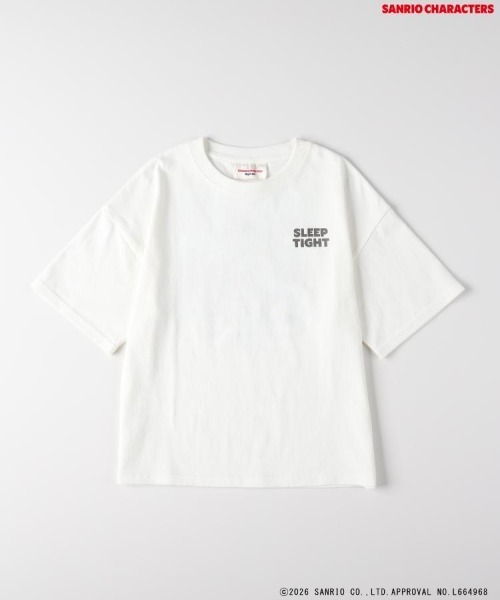 Right-on(ライトオン)の「Other(ソノタ)「サンリオキャラクターズ」バックプリントTシャツ(Tシャツ/カットソー・キッズ・ホワイト/ダークグレー・110/130/140/120)」の6枚目の写真