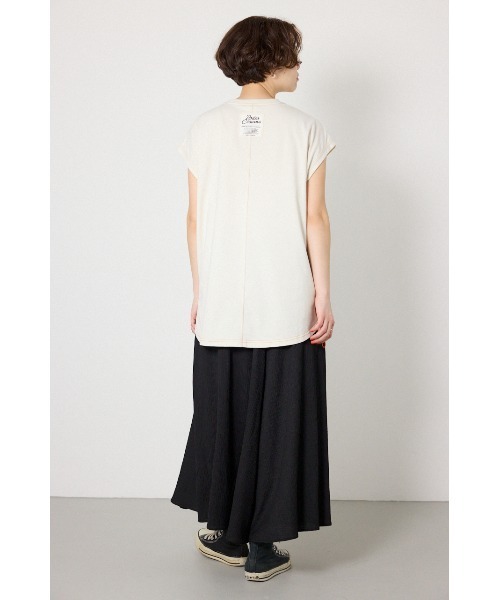 RODEO CROWNS WIDE BOWL(ロデオクラウンズワイドボウル)の「FREEZE LIGHTステッチドロストTシャツ(Tシャツ/カットソー・レディース・ブラウン/アイボリー/サックスブルー/チャコールグレー・FREE)」の7枚目の写真