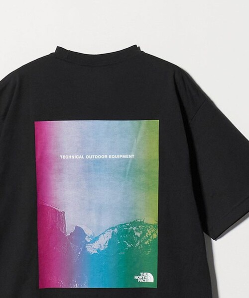 THE NORTH FACE(ザノースフェイス)の「<THE NORTH FACE>ショートスリーブ テクニカル アウトドア Tシャツ(Tシャツ/カットソー・メンズ・ホワイト/ブラック・M/L/XL)」の2枚目の写真