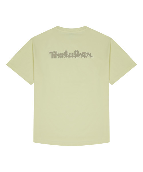 HOLUBAR(ホルバー)の「Lettering Logo T Shirt Yellow(Tシャツ/カットソー・メンズ・その他・LARGE)」の1枚目の写真