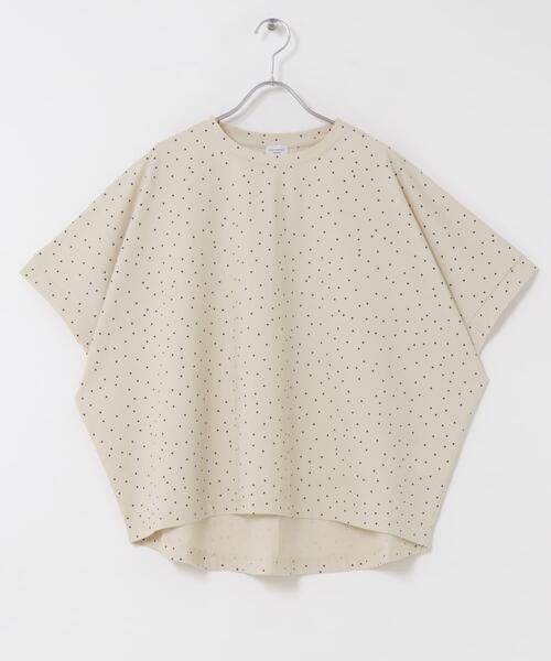 URBAN RESEARCH DOORS（アーバンリサーチドアーズ）の「ドットシルケットプルオーバー（Tシャツ/カットソー・レディース・ナチュラル/ネイビー/ブラック・FREE）」の22枚目の写真