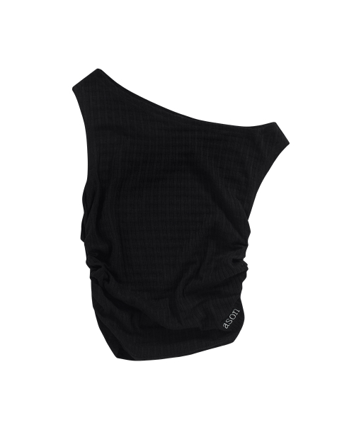 ASON（アズオン）の「PURE SLEEVELESS / BLACK（Tシャツ/カットソー・レディース・その他・FREE）」の2枚目の写真