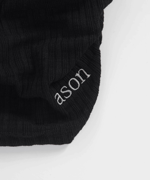 ASON（アズオン）の「PURE SLEEVELESS / BLACK（Tシャツ/カットソー・レディース・その他・FREE）」の5枚目の写真
