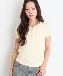 3.3 Field Trip | 3.3 Field Trip/シャーリングポロトップス(Tシャツ/カットソー)